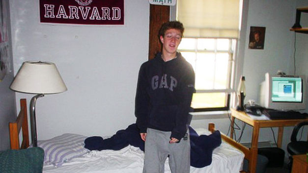 Mark en sus primeros años de universidad